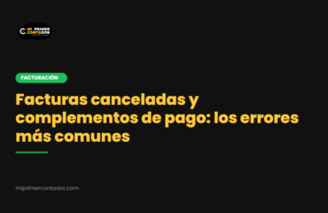 Facturas canceladas y complemento de pago – portada